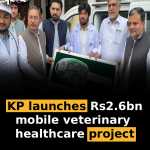 KP launches Rs2.6bn mobile veterinary healthcare project