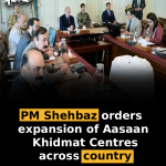 PM Shehbaz orders expansion of Aasaan Khidmat Centres across country