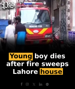 Young boy dies after fire sweeps Lahore house