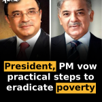 President, PM vow practical steps to eradicate poverty
