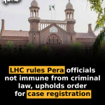 LHC rules Pera officials not immune from criminal law, upholds order for case registration
