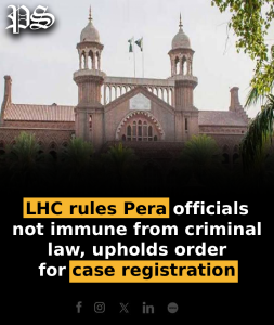 LHC rules Pera officials not immune from criminal law, upholds order for case registration