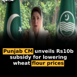 Punjab CM unveils Rs10b subsidy for lowering wheat flour prices