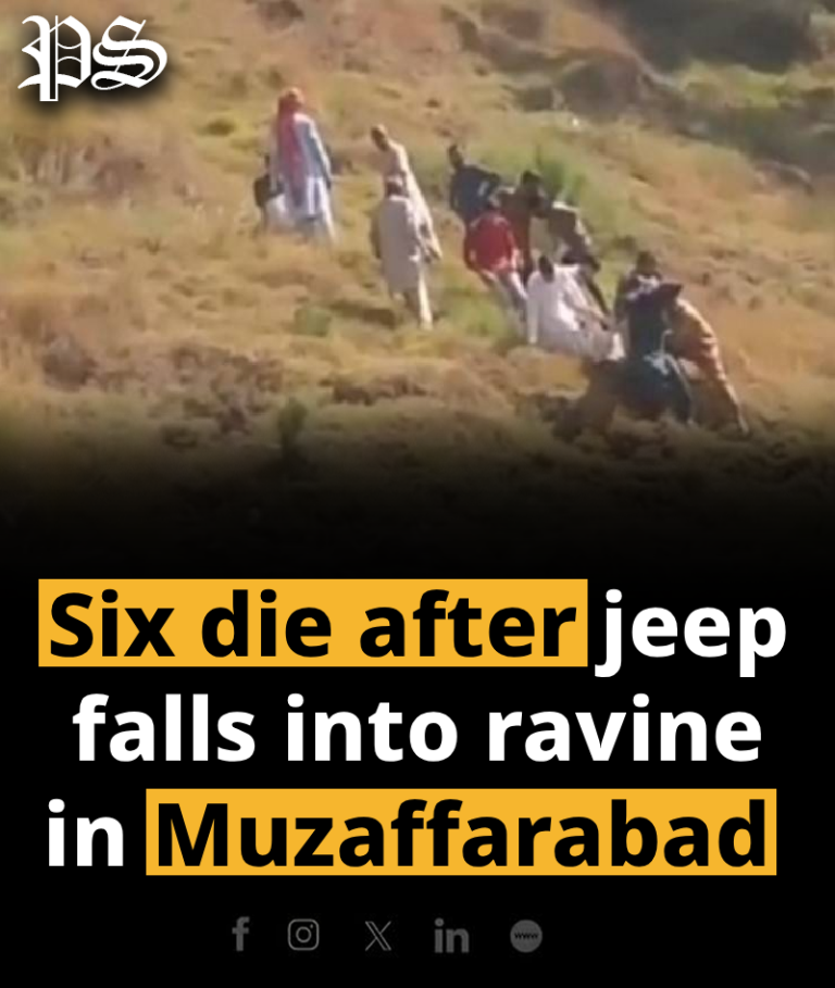 Six die after jeep falls into ravine in Muzaffarabad – Pak Souch Media ...