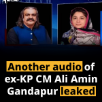 Another audio of ex-KP CM Ali Amin Gandapur leaked 