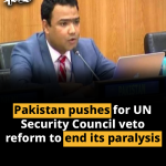 Pakistan pushes for UN Security Council veto reform to end its paralysis