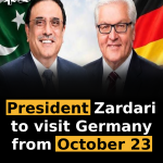 President Zardari to visit Germany from October 23