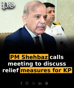 PM Shehbaz calls meeting to discuss relief measures for KP