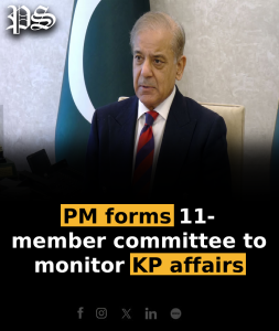 PM forms 11-member committee to monitor KP affairs