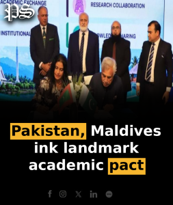 Pakistan, Maldives ink landmark academic pact
