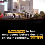 Mandatory to hear employees before deciding on their seniority, rules SC 