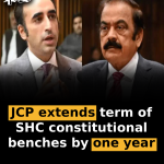 JCP extends term of SHC constitutional benches by one year