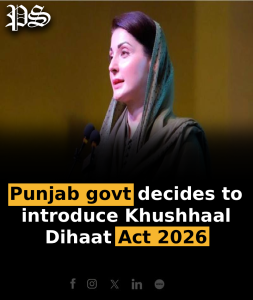 Punjab govt decides to introduce Khushhaal Dihaat Act 2026