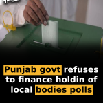 Punjab govt refuses to finance holding of local bodies polls